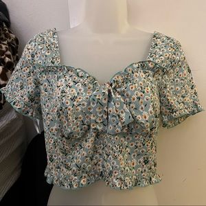 Cute Floral Top